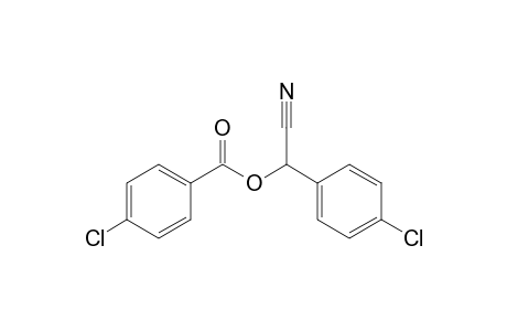 .alpha.-Cyano-4-chlorobenzyl p-chlorobenzoate