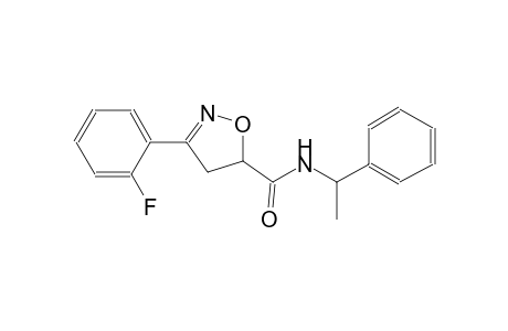 5-isoxazolecarboxamide, 3-(2-fluorophenyl)-4,5-dihydro-N-(1-phenylethyl)-
