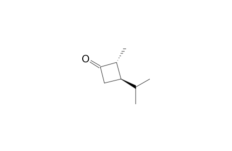 (2R, 3R)-2-Methyl-3-(isopropyl)cyclobutanone