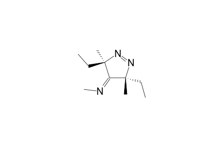 r-3,t-5-diethyl-t-3,c-5-dimethyl-4-(methylimino)-3,5-dihydro-4H-pyrazole