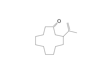 3-(Isopropenyl)cyclododecanone