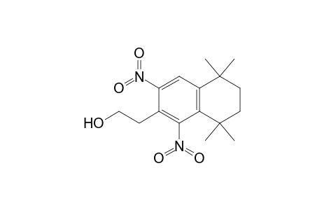 2-(1,1,4,4-tetramethyl-5,7-dinitro-tetralin-6-yl)ethanol