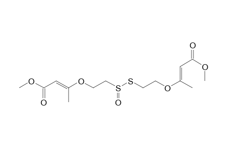 Methyl 5,14-dimethyl-3-oxo-2,6,13-trioxa-9,10-dithiahexadeca-4,14-dien-16-oate-9-oxide