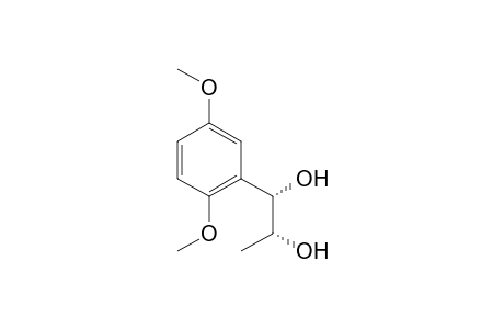 rel-(1S,2R) and (1R,2R)-1-(2',5'-Dimethoxyphenyl)propane-1,2-diol