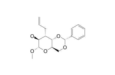 METHYL_4,6-O-BENZYLIDENE-3-DEOXY-3-C-PROPENYL-ALPHA-D-GLUCOPYRANOSIDE