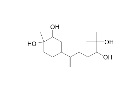 1,2-Cyclohexanediol, 4-(4,5-dihydroxy-5-methyl-1-methylenehexyl)-1-methyl-