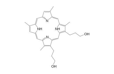 3-[18-(3-Hydroxy-propyl)-3,7,12,17-tetramethyl-porphyrin-2-yl]-propan-1-ol