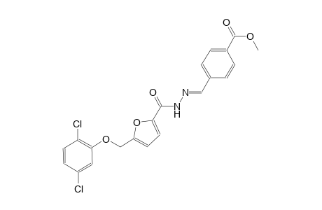 methyl 4-[(E)-({5-[(2,5-dichlorophenoxy)methyl]-2-furoyl}hydrazono)methyl]benzoate