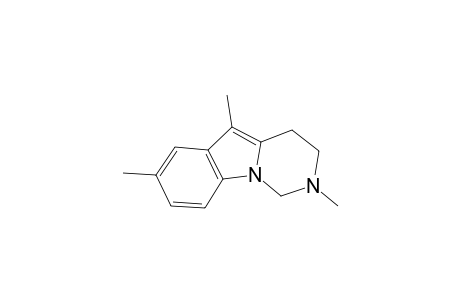 2,5,7-Trimethyl-1,2,3,4-tetrahydropyrimido[1,6-a]indole