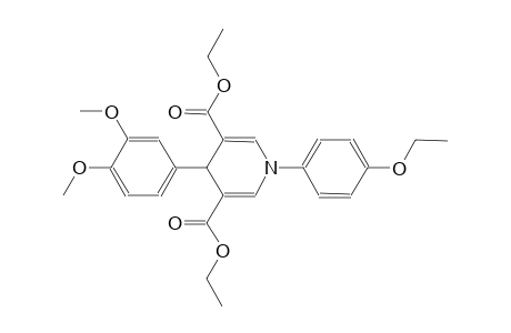 3,5-pyridinedicarboxylic acid, 4-(3,4-dimethoxyphenyl)-1-(4-ethoxyphenyl)-1,4-dihydro-, diethyl ester