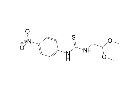 N-(2,2-dimethoxyethyl)-N'-(4-nitrophenyl)thiourea