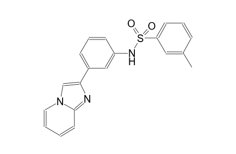 N-(3-imidazo[1,2-a]pyridin-2-ylphenyl)-3-methylbenzenesulfonamide