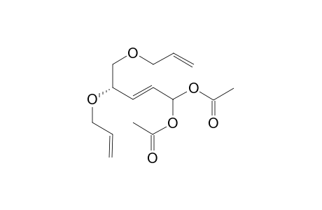 Acetic acid (E)-(S)-1-acetoxy-4,5-bis-allyloxy-pent-2-enyl ester