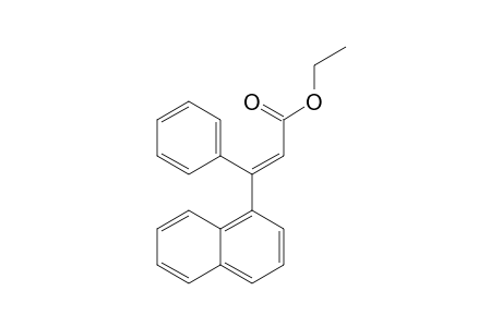 (E)-Ethyl 3-phenyl-3-(1-naphthyl)propenoate