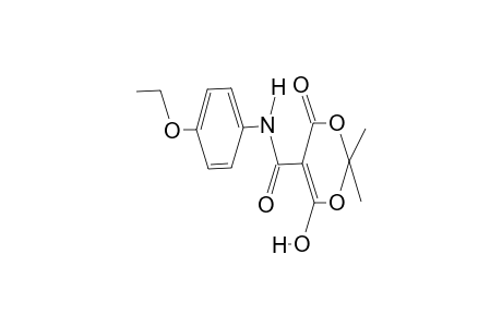 N-(4-ethoxyphenyl)-4-hydroxy-6-keto-2,2-dimethyl-1,3-dioxine-5-carboxamide