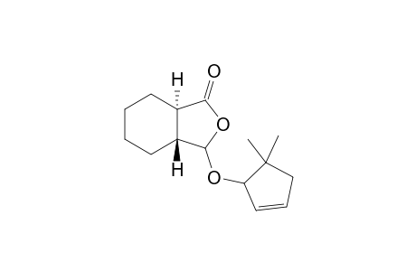 (3aR,7aR)-3-(5,5-Dimethyl-cyclopent-2-enyloxy)-hexahydro-isobenzofuran-1-one