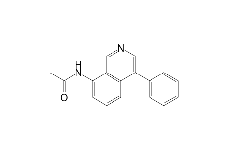 4-Phenyl-8-acetamidoisoquinoline