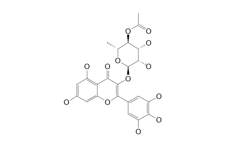 MYRICETIN-3-O-(4''-ACETYL)-ALPHA-L-RHAMNOPYRANOSIDE