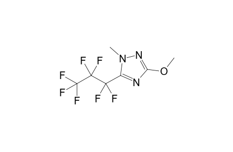 5-(1,1,2,2,3,3,3-heptafluoropropyl)-3-methoxy-1-methyl-1,2,4-triazole