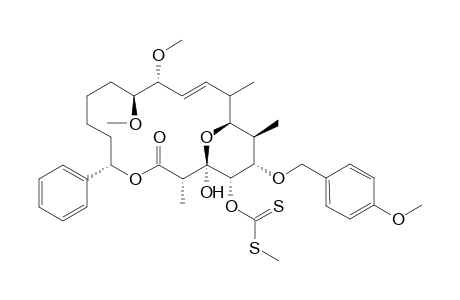 4-Demethyl-5-O-(4'-methoxybezyl)-4-O-[(methylthio)thiocarbonyl]-4-episoraphen