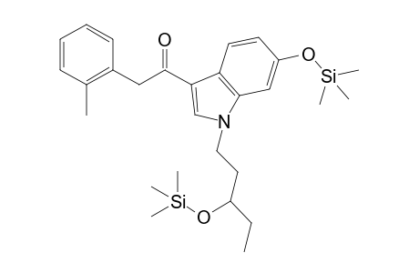 2-(o-tolyl)-1-(6-((trimethylsilyl)oxy)-1-(3-((trimethylsilyl)oxy)pentyl)-1H-indol-3-yl)ethan-1-one