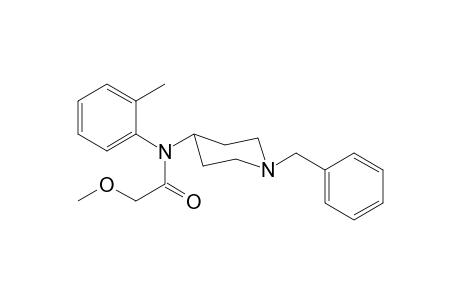 N-(1-Benzylpiperidin-4-yl)-2-methoxy-N-2-methylphenylacetamide