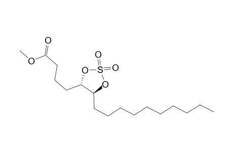 4-[(4S,5S)-5-decyl-2,2-diketo-1,3,2-dioxathiolan-4-yl]butyric acid methyl ester