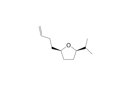 cis-2-(But-3'-en-1'-yl)-5-(1''-methylethyl)-tetrahydrofuran