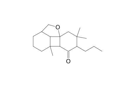 4-Propyl-1,5,5-trimethyl-8-oxatetracyclo[8.3.1.0(2,7).0(7,14)]tetradecan-3-one