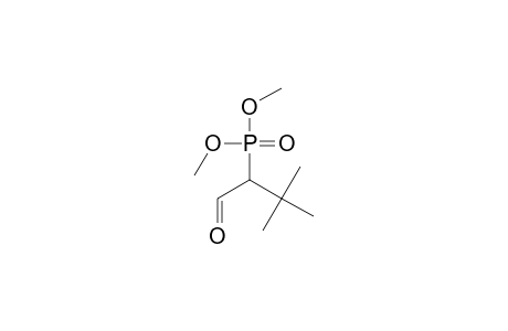 Phosphonic acid, (1-formyl-2,2-dimethylpropyl)-, dimethyl ester