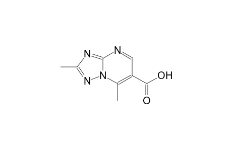 [1,2,4]triazolo[1,5-a]pyrimidine-6-carboxylic acid, 2,7-dimethyl-