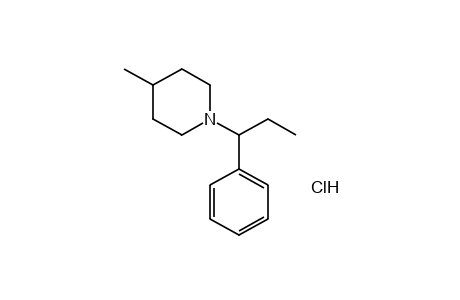 1-(a-ethylbenzyl)-4-pipecoline, hydrochloride