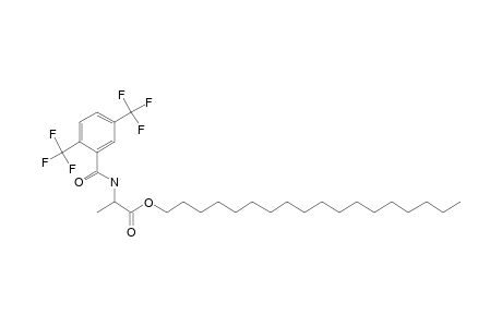 D-Alanine, N-(2,5-ditrifluoromethylbenzoyl)-, octadecyl ester