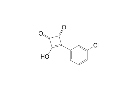 3-(3-Chlorophenyl)-4-hydroxy-3-cyclobuten-1,2-dione