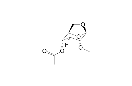 1,6-Anhydro-4-O-acetyl-3-deoxy-3-fluoro-2-O-methyl-b-d-allopyranose