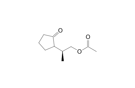 (2S*)-2-[(1S*)-2-Oxocyclopentenyl]propyl acetate