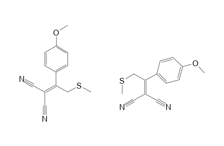 2-(4-Methoxyphenyl)-2-(methylthio)-1,1-propenedicarbonitrile dimer
