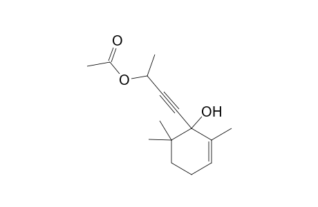 4-(2,6,6-Trimethyl-1-hydroxy-2-cyclohexen-1-yl)-3-butyn-2-ol acetate
