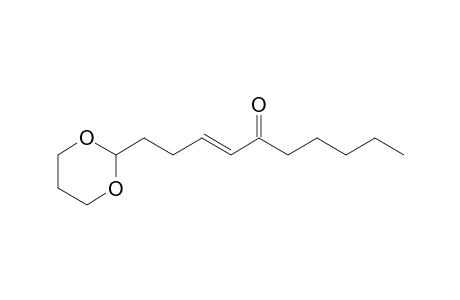 2-(5'-Oxodec-3'-enyl)-1,3-dioxane