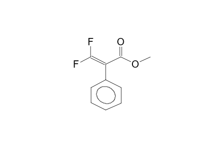 METHYL 3,3-DIFLUORO-2-PHENYLPROPENOATE
