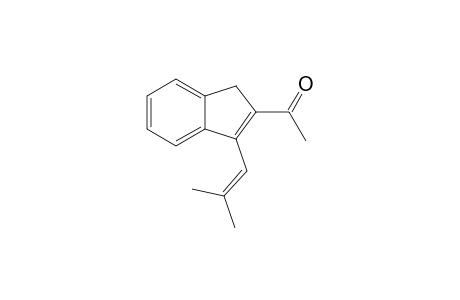 1-[3'-(2''-Methylpropenyl)-1H-inden-2'-yl]-ethanone