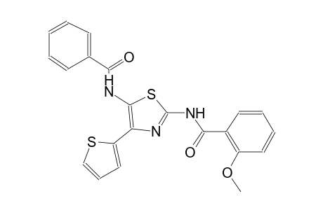N-[5-(benzoylamino)-4-(2-thienyl)-1,3-thiazol-2-yl]-2-methoxybenzamide