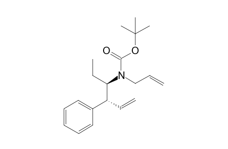 Tert-Butyl N-allyl [(3R,4R)-4-phenylhex-5-en-3-yl]carbamate