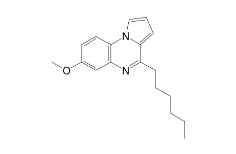 4-Hexyl-7-methoxypyrrolo[1,2-a]quinoxaline