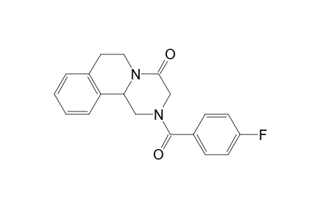 2-(4-fluorobenzoyl)-3,6,7,11b-tetrahydro-1H-pyrazino[2,1-a]isoquinolin-4-one