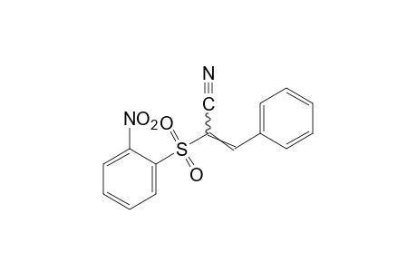 alpha-[(o-nitrophenyl)sulfonyl]cinnamonitrile