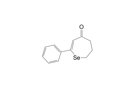2-Phenyl-6,7-dihydro-5H-selenepin-4-one