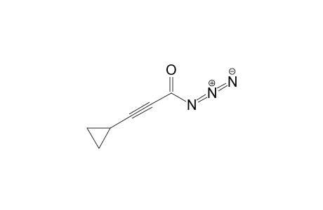 Cyclopropylprop-2-ynoyl azide