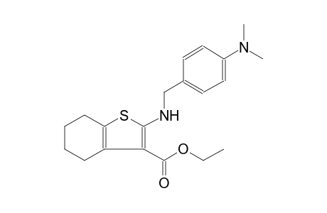 benzo[b]thiophene-3-carboxylic acid, 2-[[[4-(dimethylamino)phenyl]methyl]amino]-4,5,6,7-tetrahydro-, ethyl ester