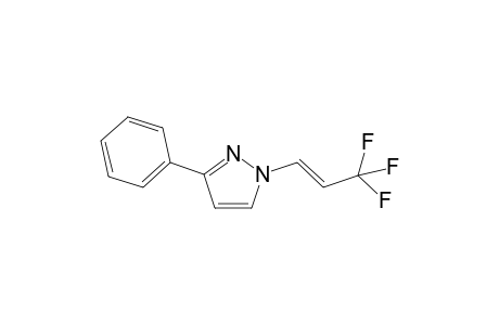 (E)-3-Phenyl-1-(3,3,3-trifluoroprop-1-en-1-yl)-1H-pyrazole